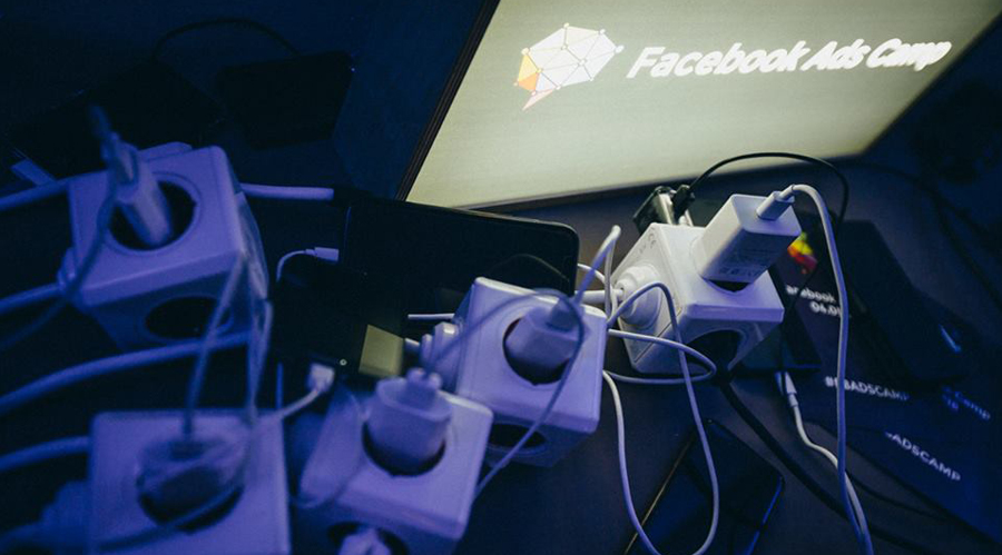 Buehne beim Facebook Ads Camp 2018