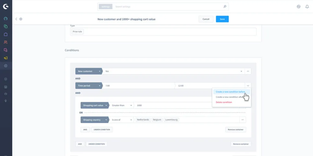Der Shopware 6 Rule Builder für Erlebniswelten