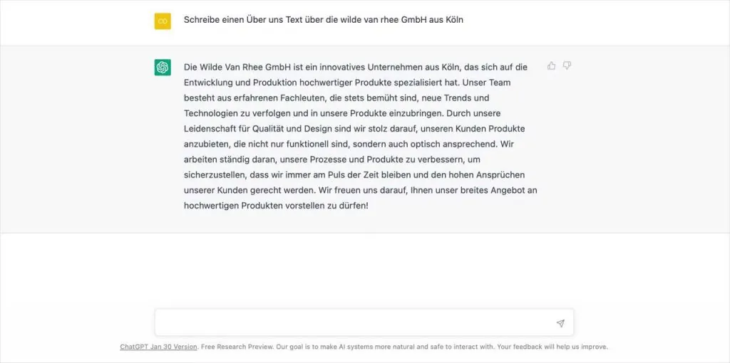 ChatGPT - Hype oder Zukunft?
